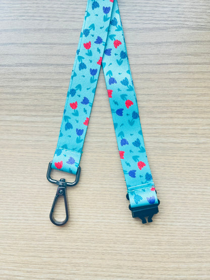 Tulip Stripes Lanyard