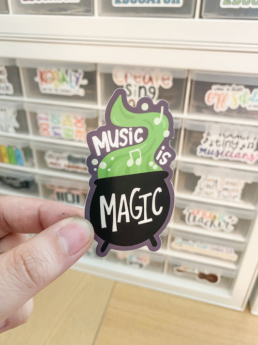 Music is Magic Sticker