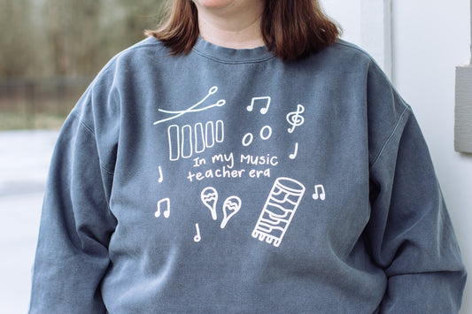 In My Music Teacher Era Sweatshirt