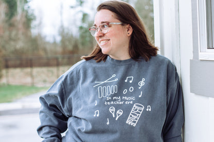 In My Music Teacher Era Sweatshirt