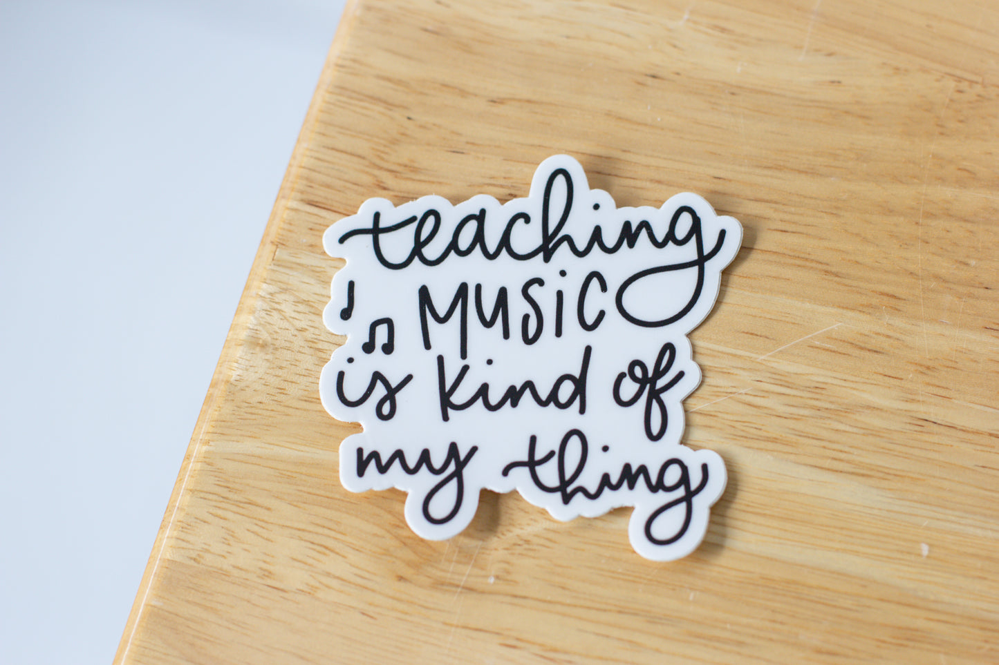 Teaching Music Sticker