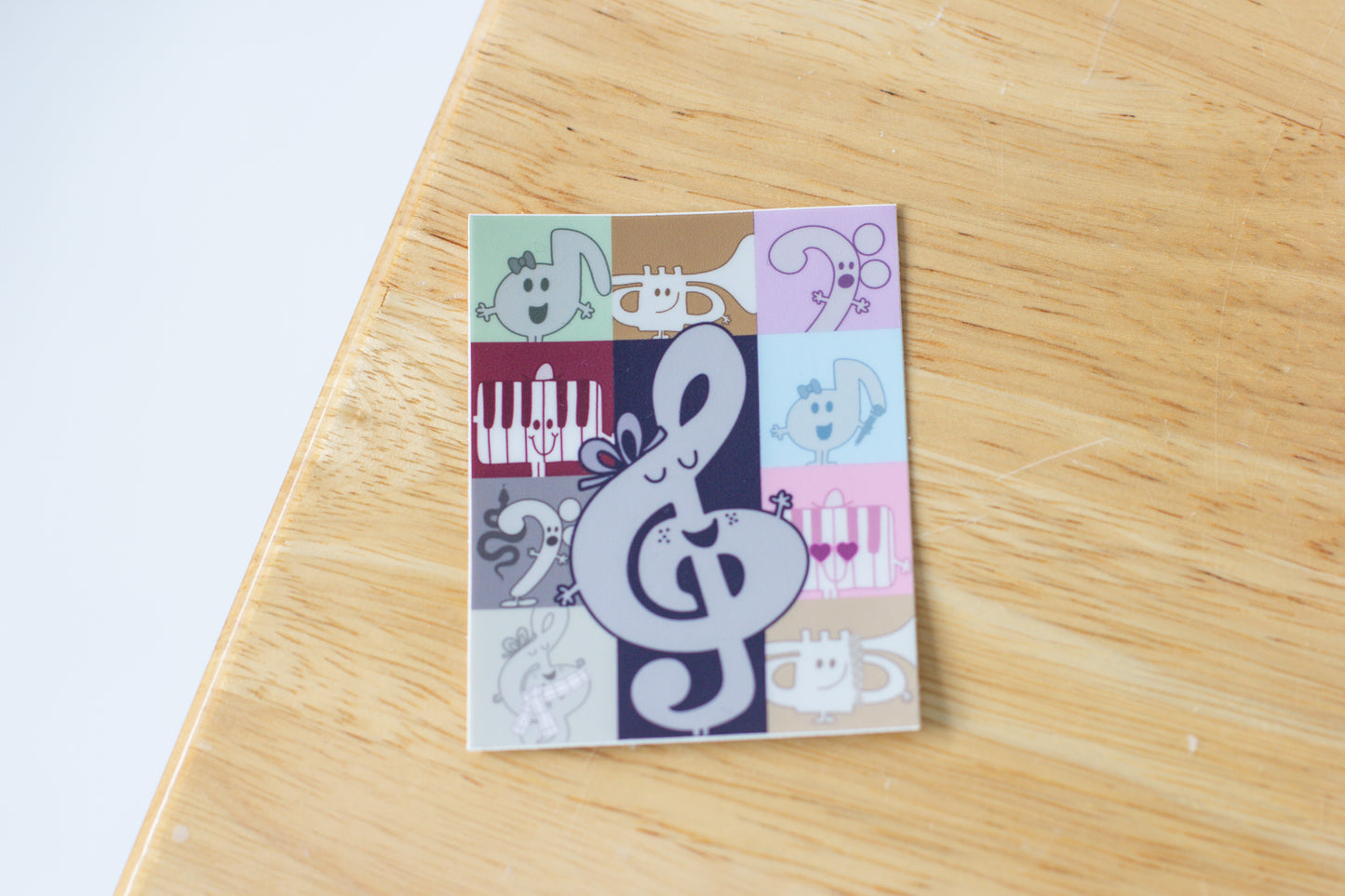 Music Character Eras Sticker