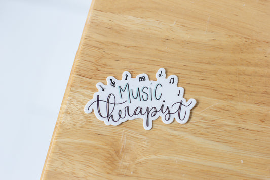 Music Therapist Sticker