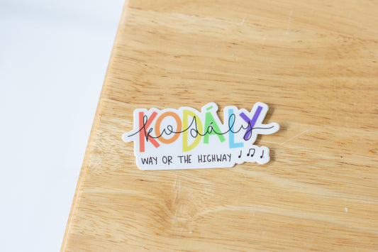 Kodaly Sticker