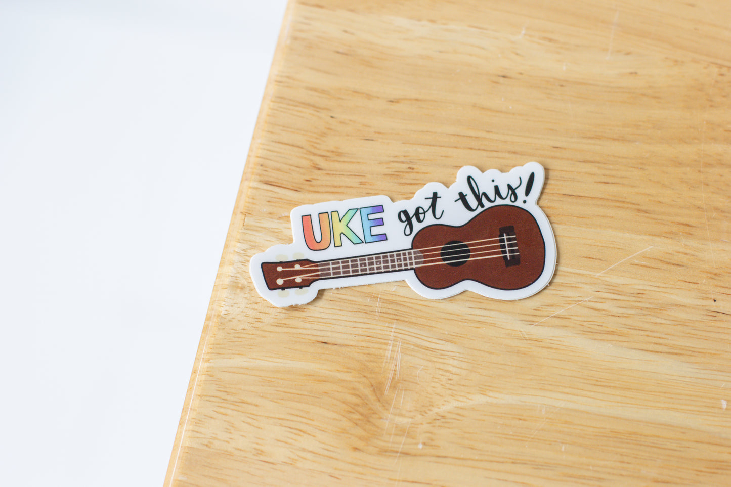 Uke Got This Sticker