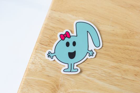 Music Note Character Sticker