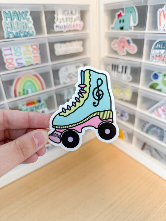 Rollerskate Sticker