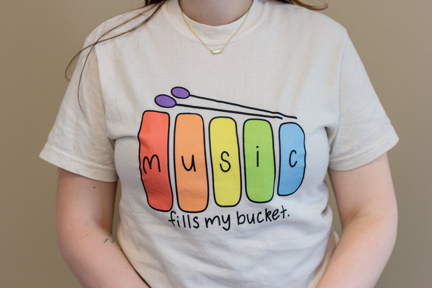 Music Fills My Bucket T-Shirt