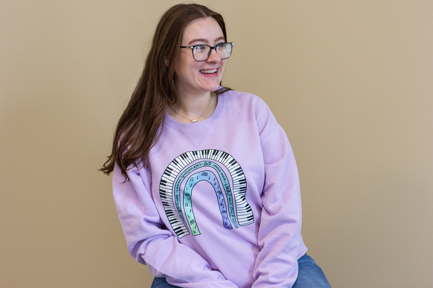 Music Rainbow Sweatshirt