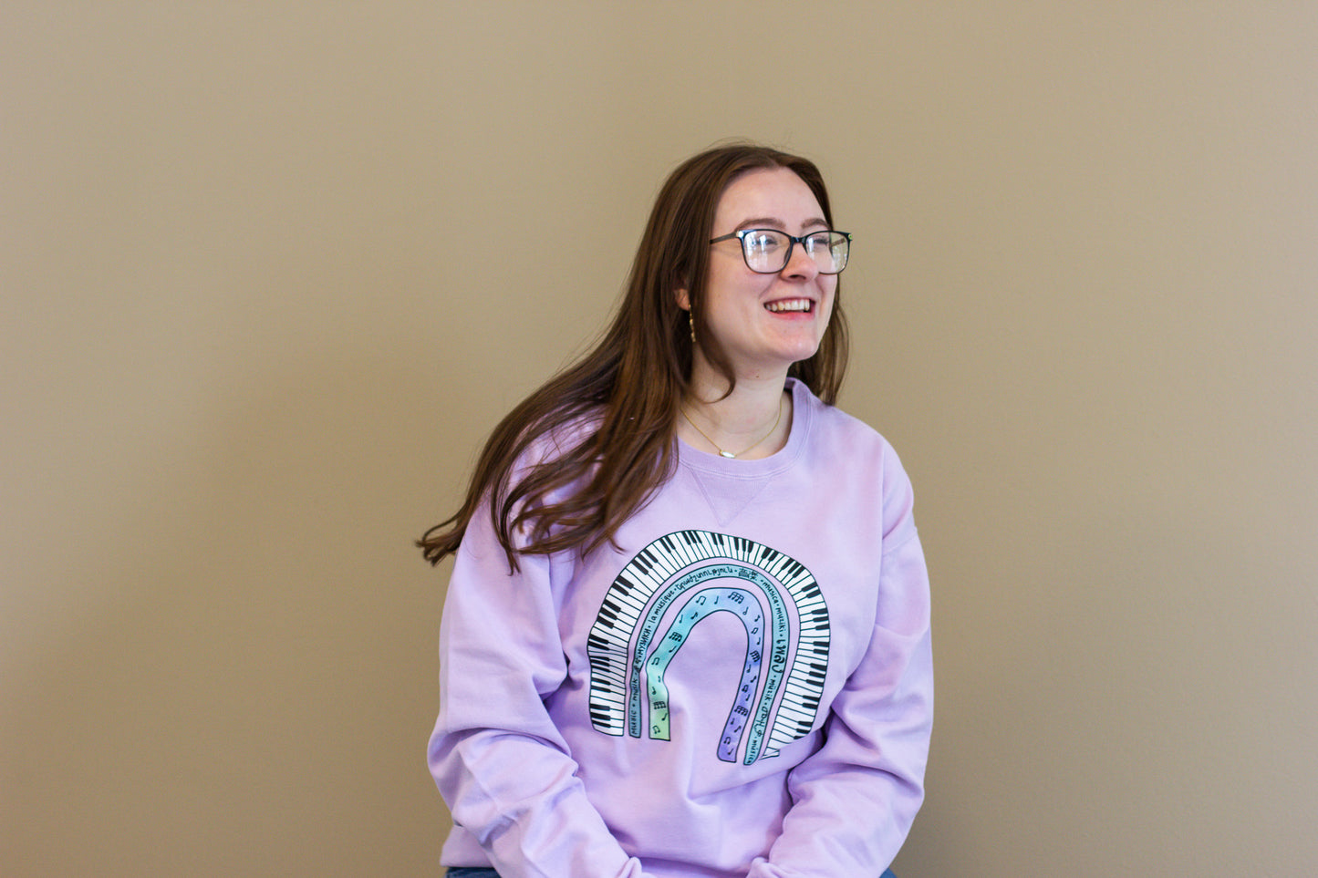 Music Rainbow Sweatshirt