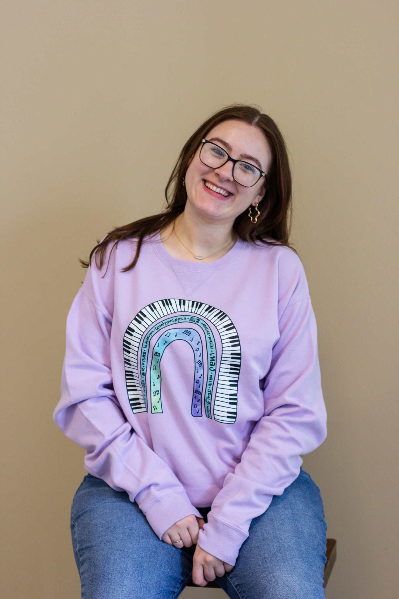 Music Rainbow Sweatshirt