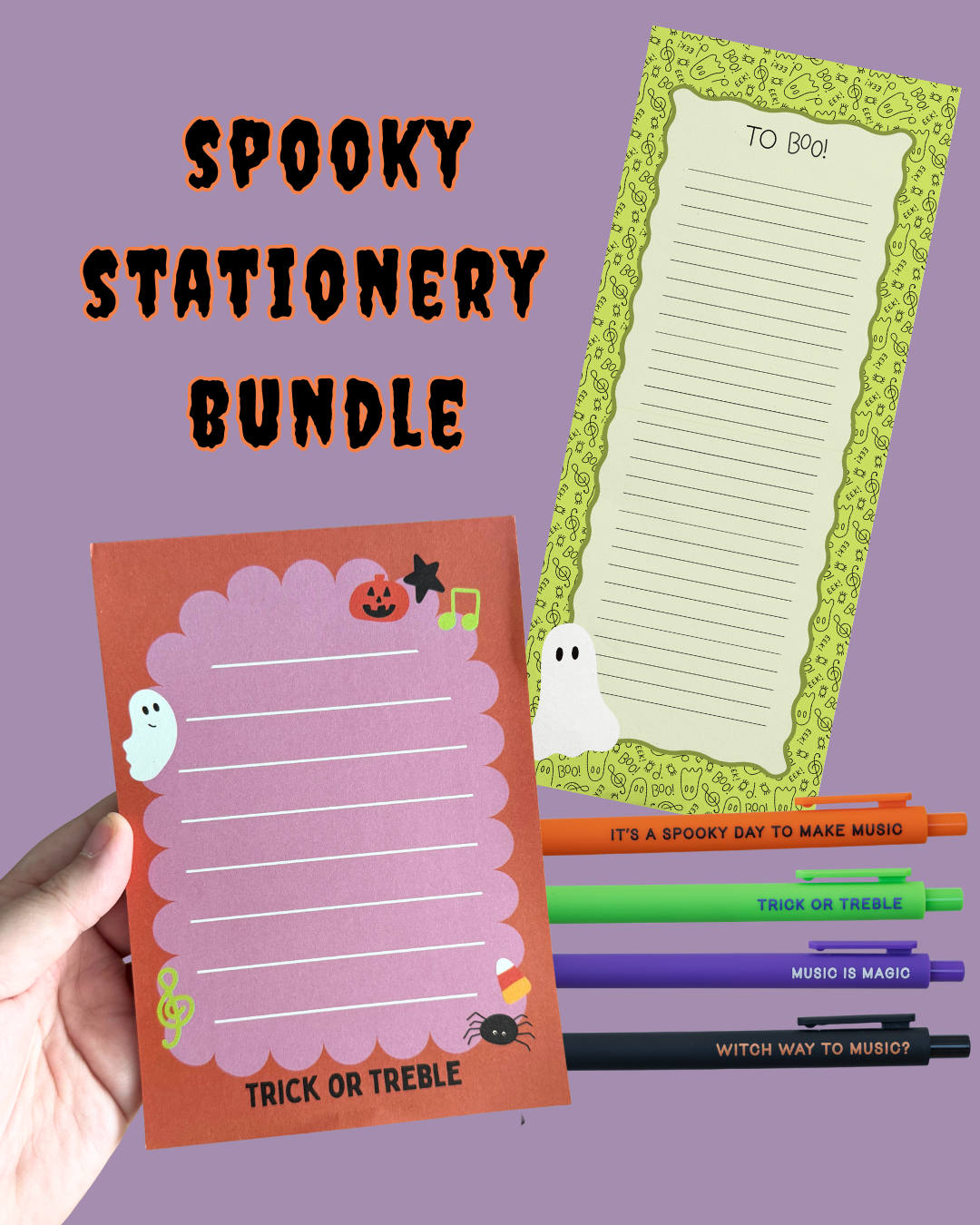 Spooky Stationery Bundle