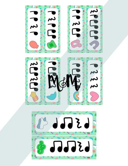 March Magic | Write the Room | Level 1 | St. Patricks Day Rhythm Activity DIGITAL DOWNLOAD
