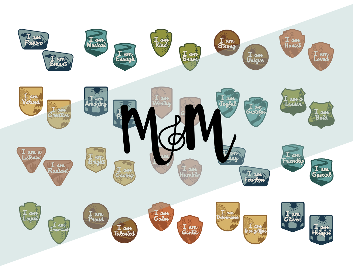 National Parks: Affirmation Station | Music Classroom Decor