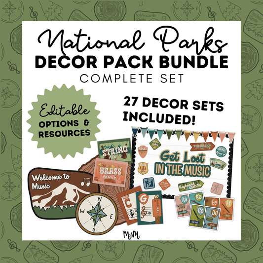 National Parks COMPLETE Decor Bundle