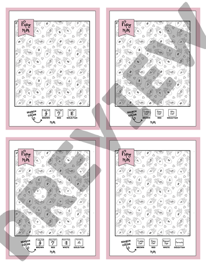 Valentines Day | Color by Music | iSpy Instrument Families, Music Symbols, and Meter DIGITAL DOWNLOAD