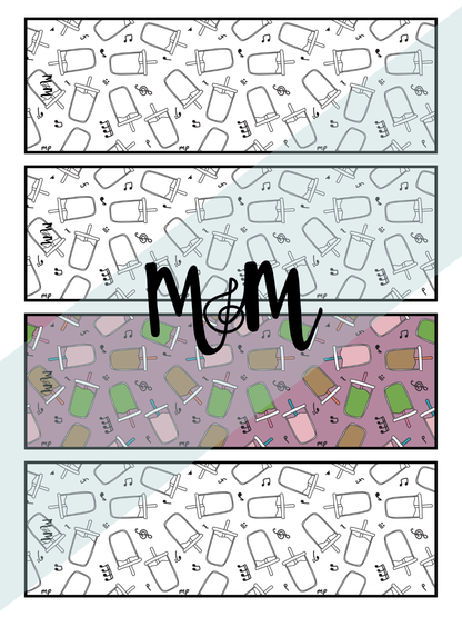 Espresso Yourself in Music Printable Music Bookmarks | Printable Coloring Activity DIGITAL DOWNLOAD