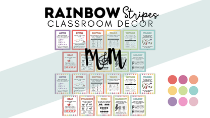 Rainbow Stripes: Elements of Music DIGITAL DOWNLOAD