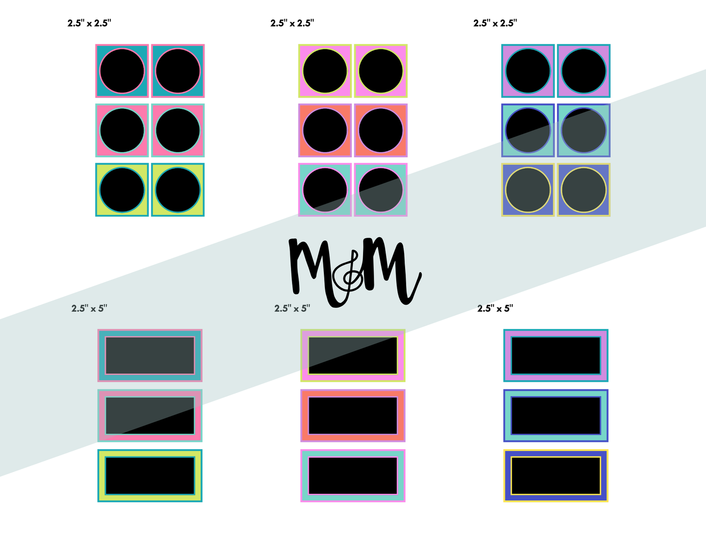 Retro Brights: Pocket Chart Schedule Cards | Music Classroom Decor