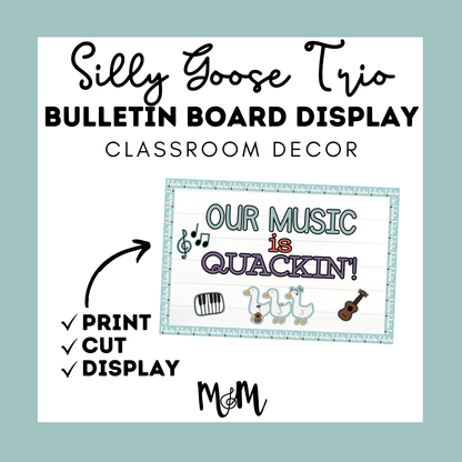 Silly Goose Trio: Bulletin Board DIGITAL DOWNLOAD