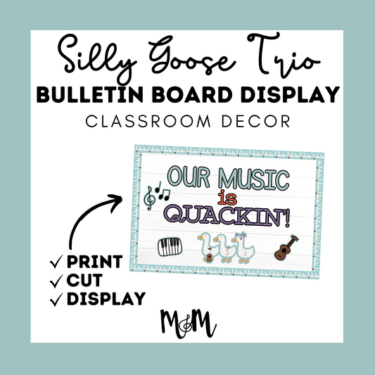 Silly Goose Trio: Bulletin Board DIGITAL DOWNLOAD