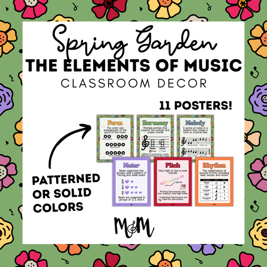 Spring Garden: Elements of Music DIGITAL DOWNLOAD