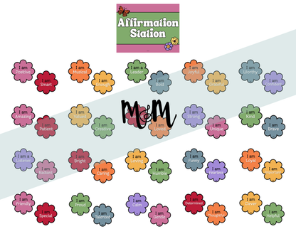 Spring Garden: Affirmation Station | Music Classroom Decor
