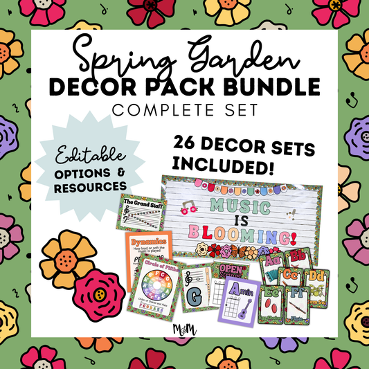 Spring Garden COMPLETE Decor Bundle *DIGITAL DOWNLOAD*