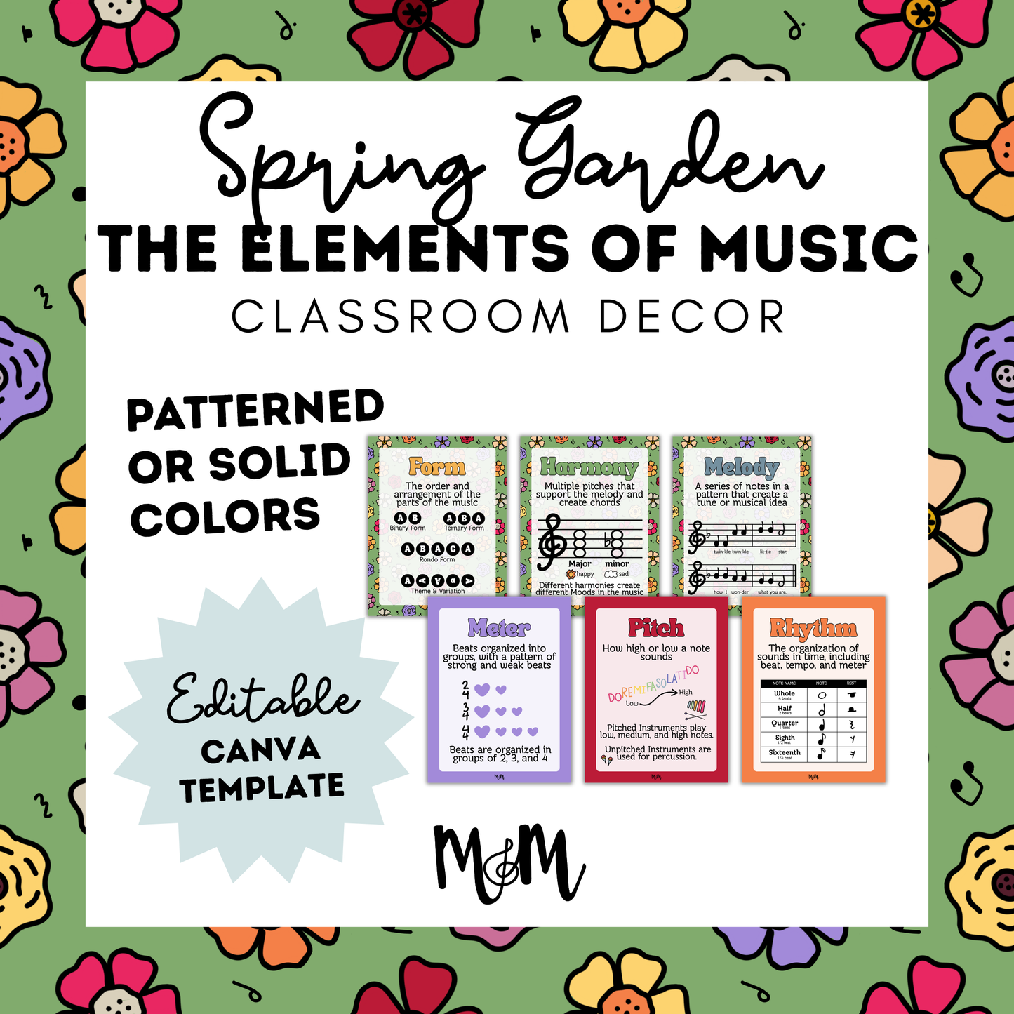 Spring Garden: Elements of Music DIGITAL DOWNLOAD