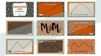 Thanksgiving Meal | Vocal Exploration | Editable Google Slides DIGITAL DOWNLOAD