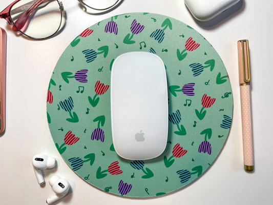 Tulip Stripes Mousepad