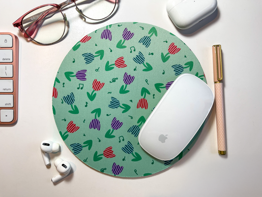 Tulip Stripes Mousepad