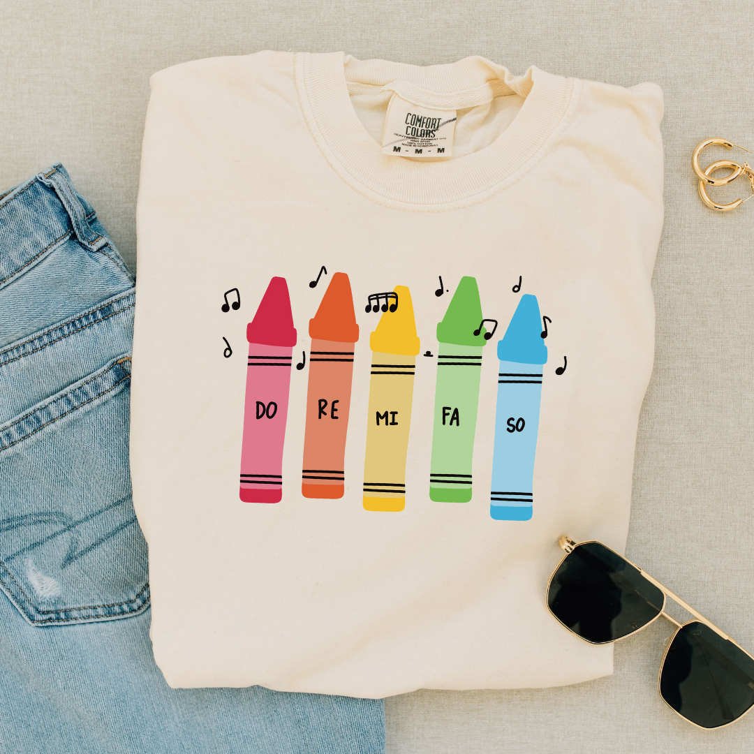 Solfege Crayons T-Shirt