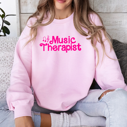 Pink Music Teacher Sweatshirt
