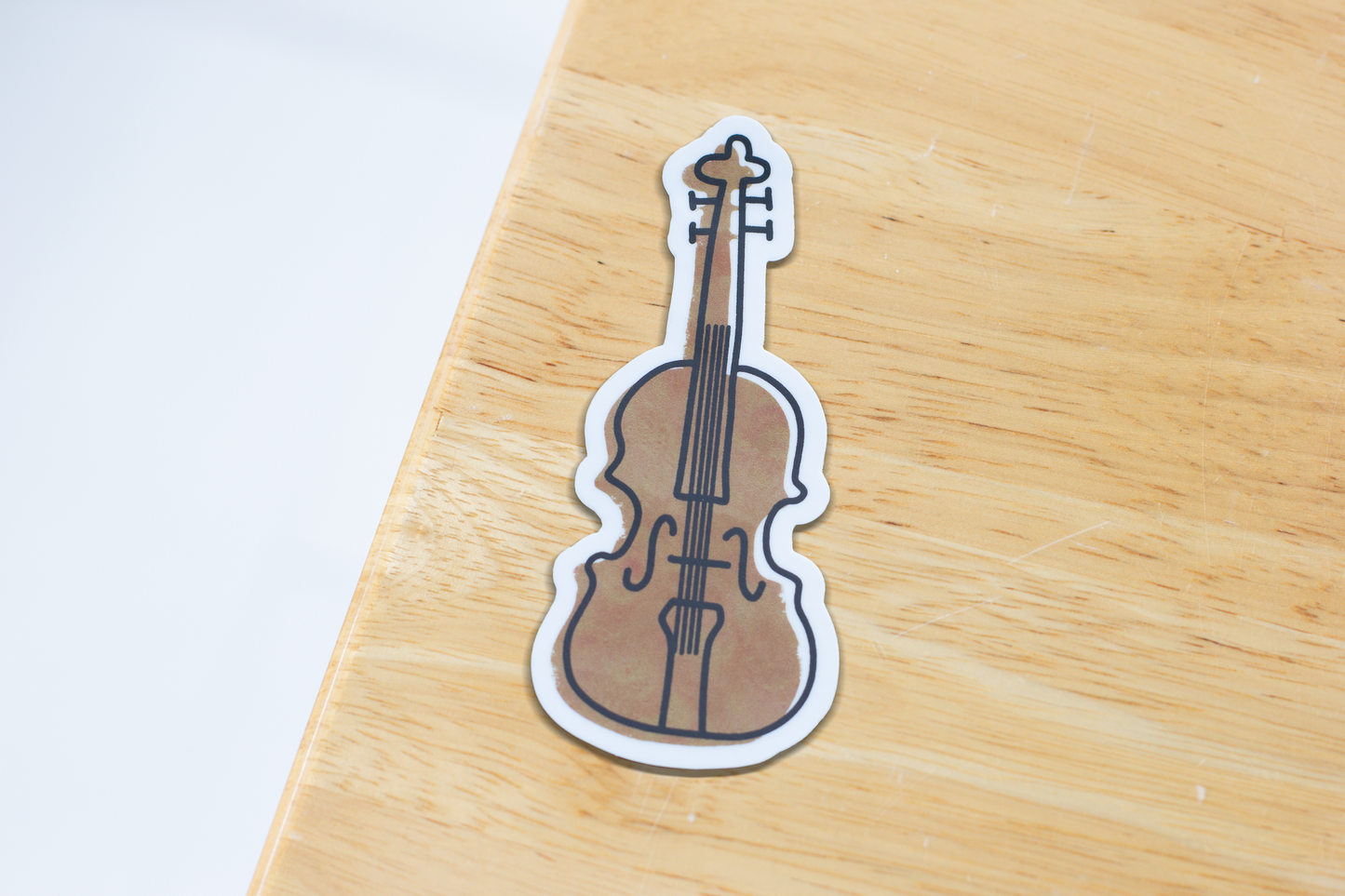 Violin Sticker