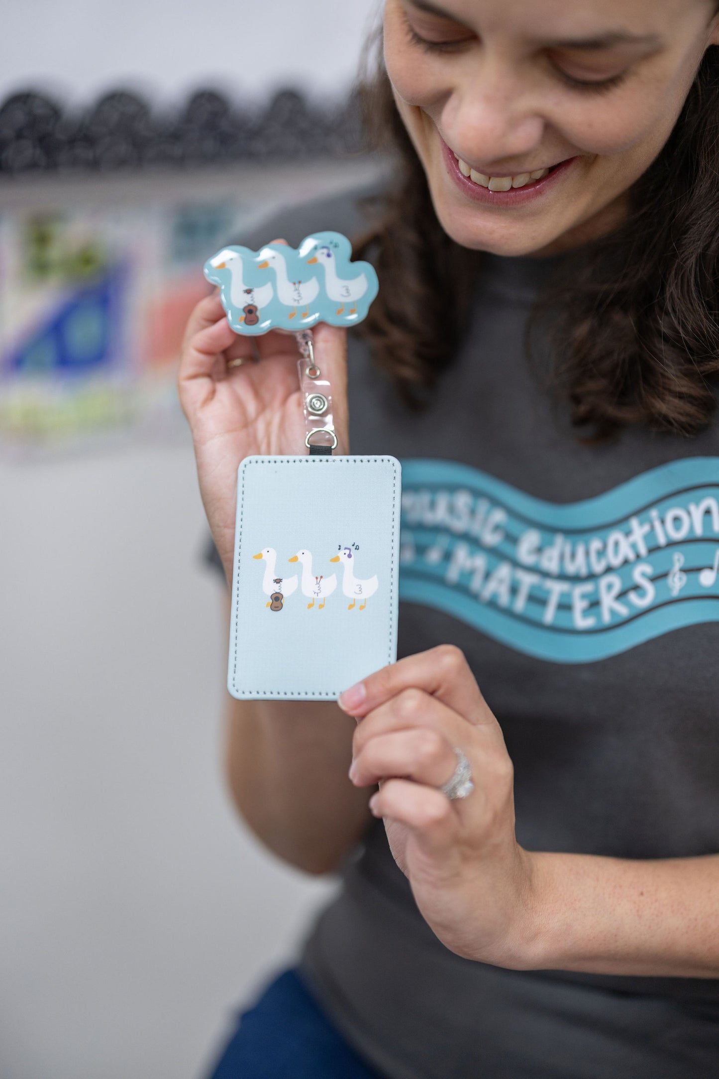 Silly Goose ID Badge Holder
