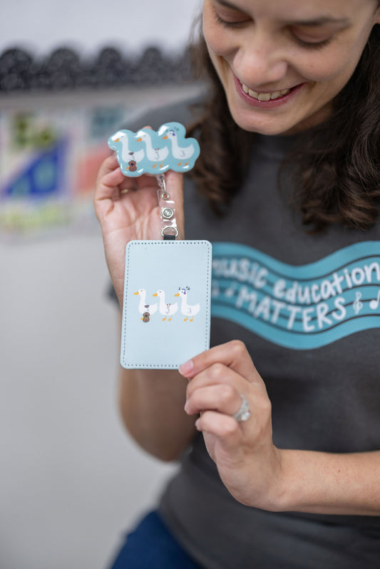 Silly Goose ID Badge Holder