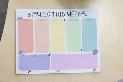 Music This Week Notepad PREORDER