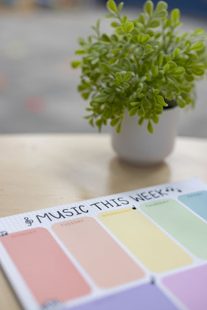 Music This Week Notepad PREORDER
