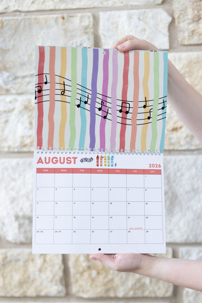 2026-2027 Academic Wall Calendar