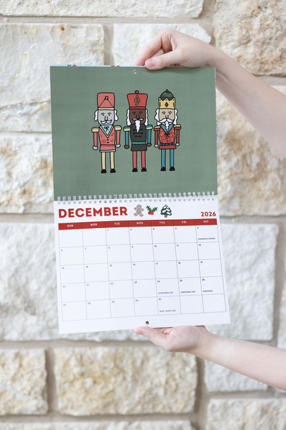 2026-2027 Academic Wall Calendar