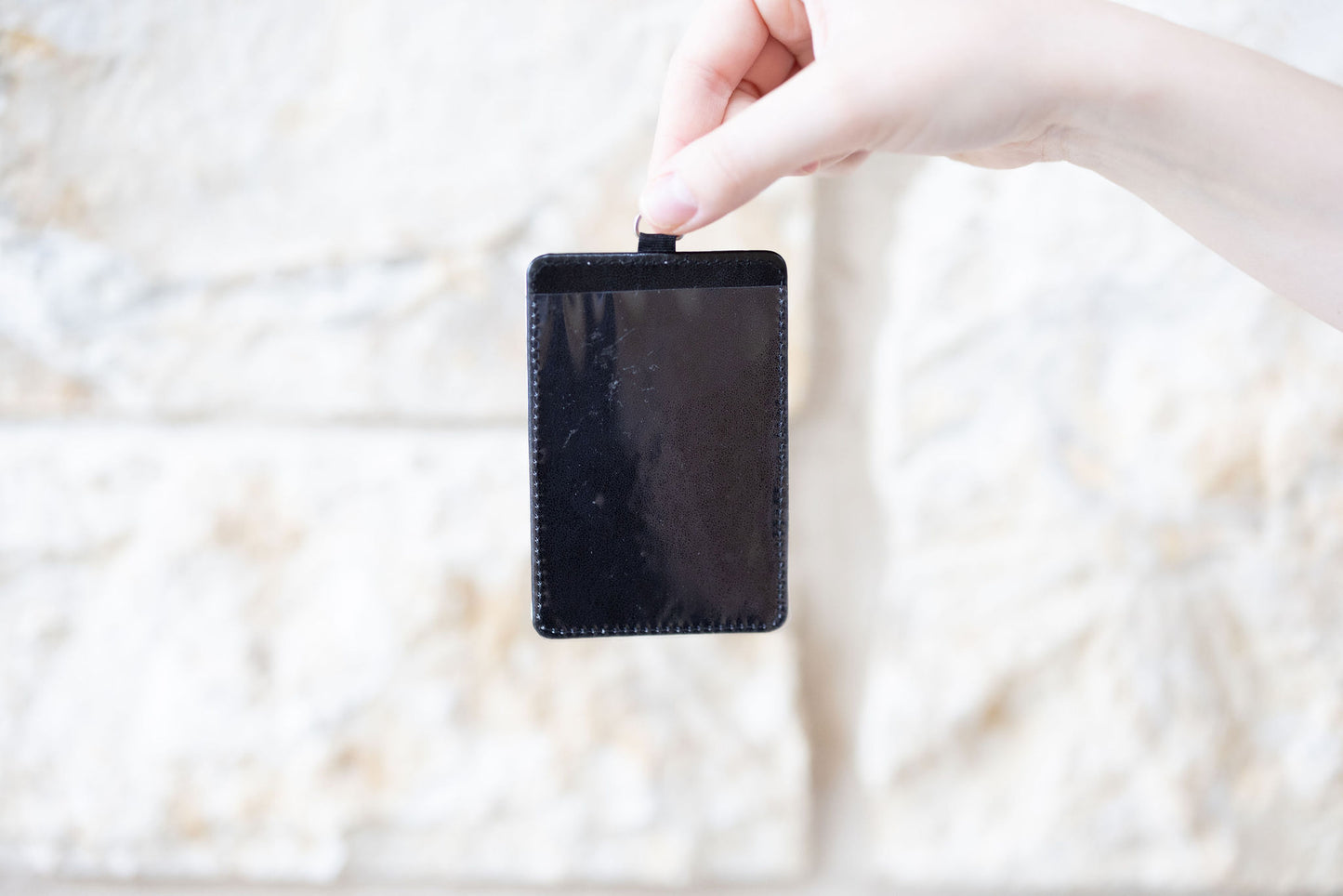 Move At Your Own Tempo ID Badge Holder