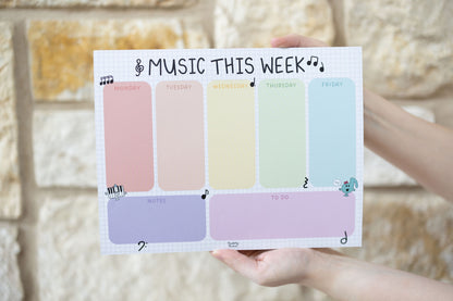 Music This Week Notepad PREORDER