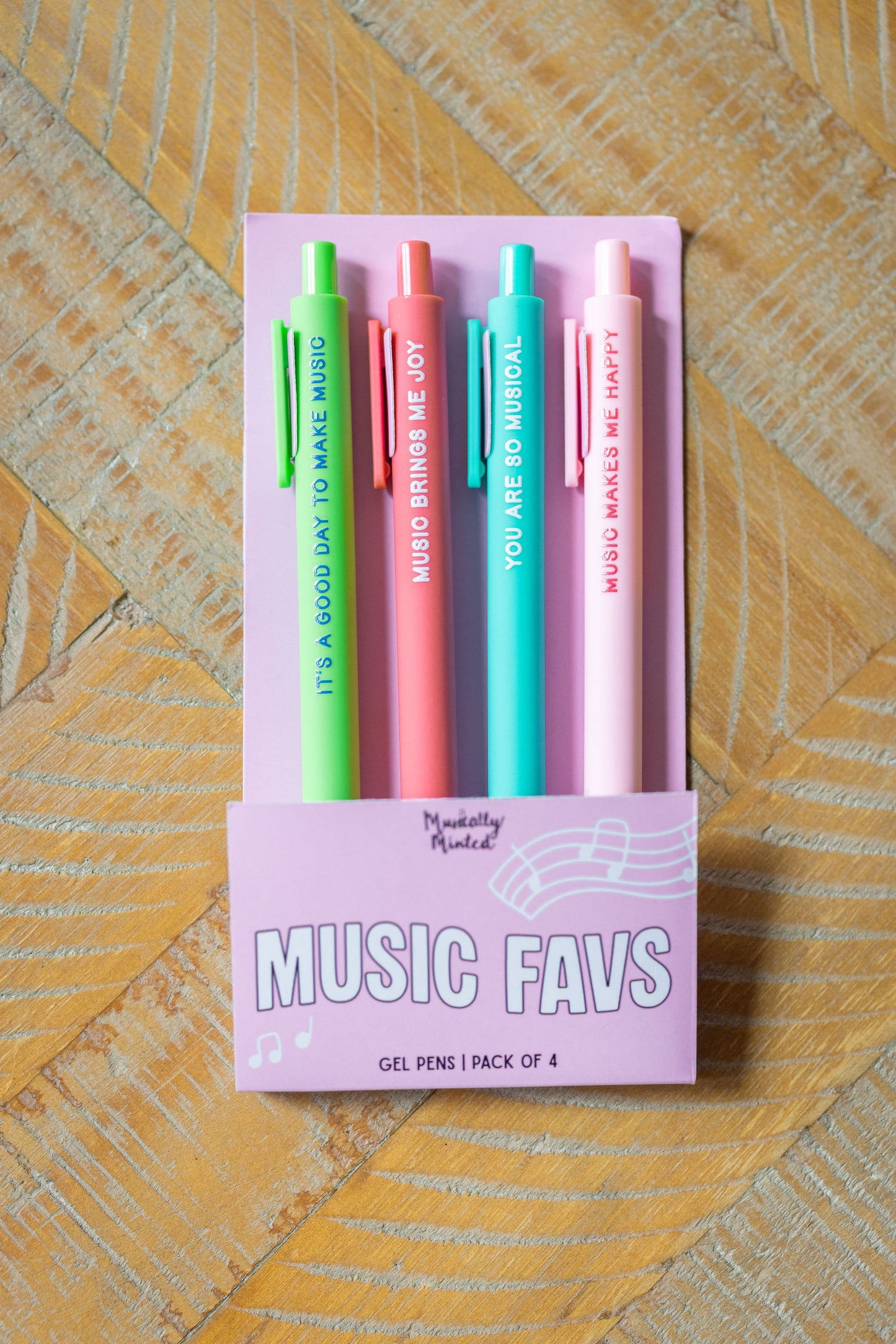 Music Favs Gel Pen Set