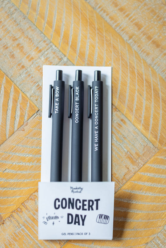 Concert Day Gel Pen Set