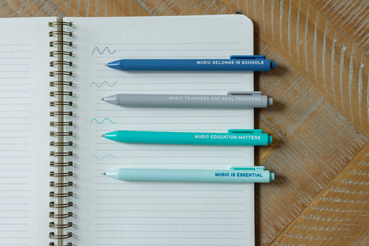 Music Education Advocate Gel Pen Set